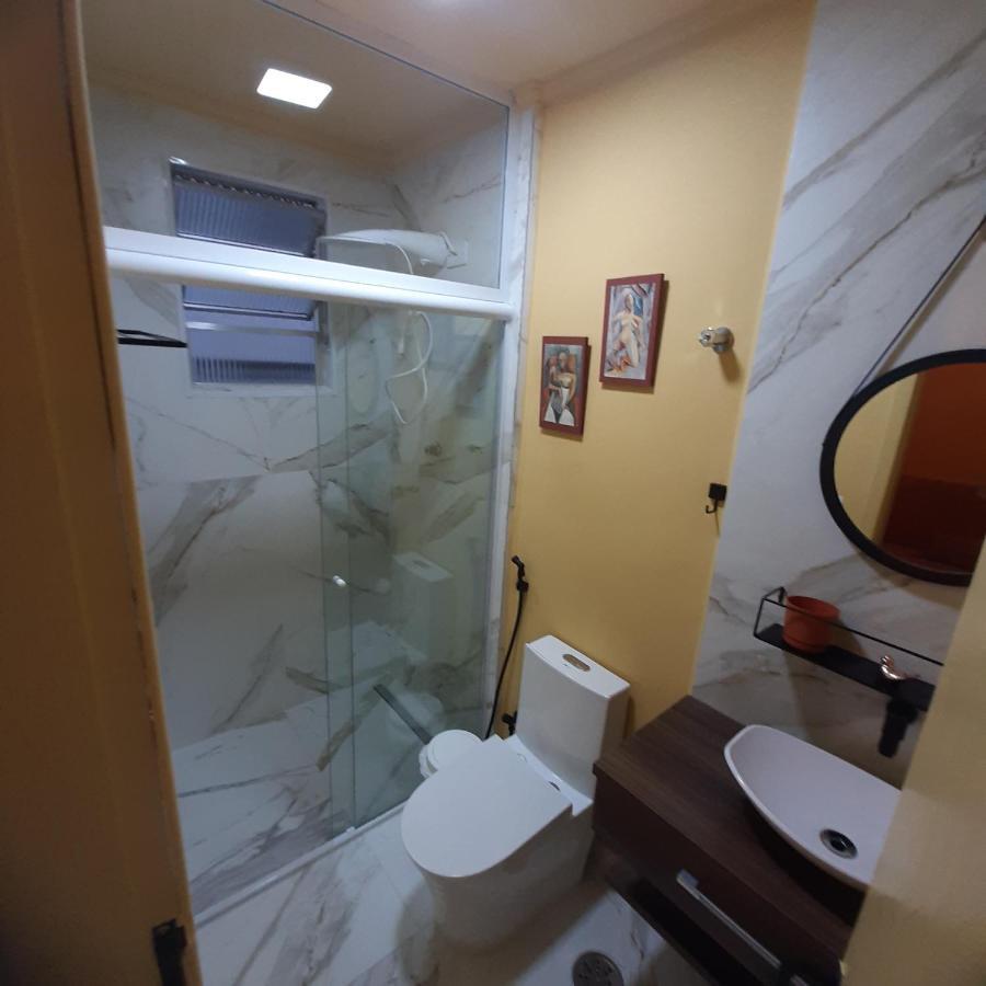 Sala Living 609 S Vicente Book Apartment Sao Vicente  Exterior photo